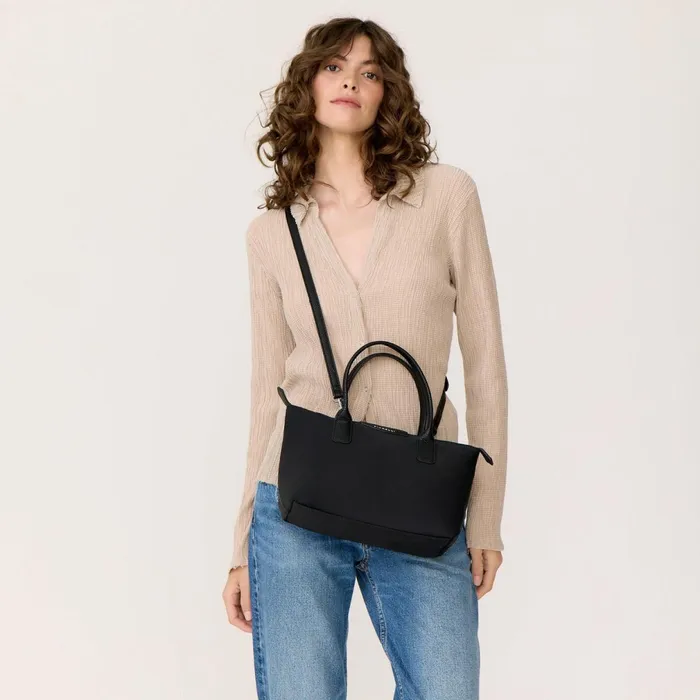 Women Bonnie Nylon Tote Black Fiorelli Tote Bags