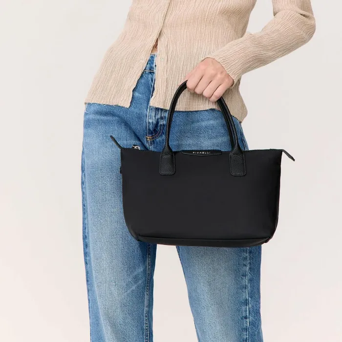 Women Bonnie Nylon Tote Black Fiorelli Tote Bags