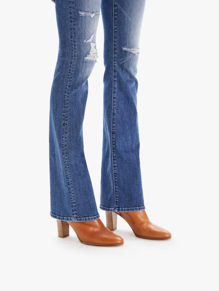 Women Bootcut Mother Denim The Insider Medium Blue