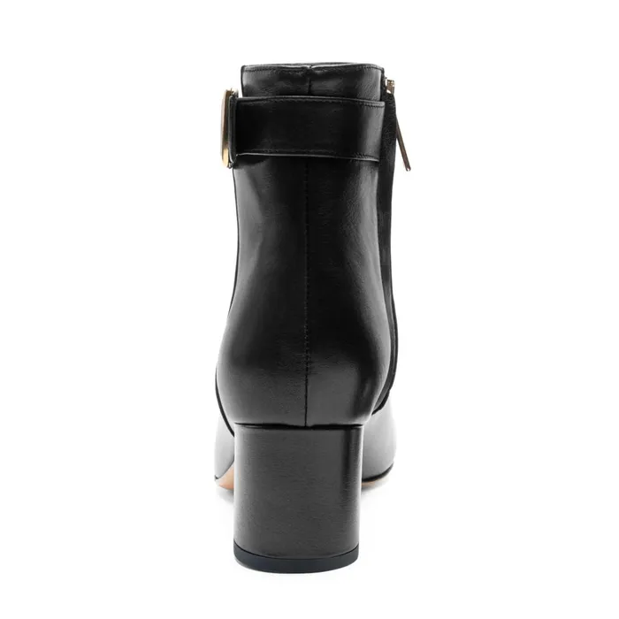 Women Boots Bruno Magli Petra Side Zip Boot Black