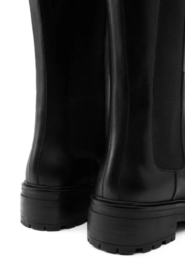 Women Boots Holland Cooper Astoria Knee Boot Black Women Boots Holland Cooper Astoria Knee Boot Black