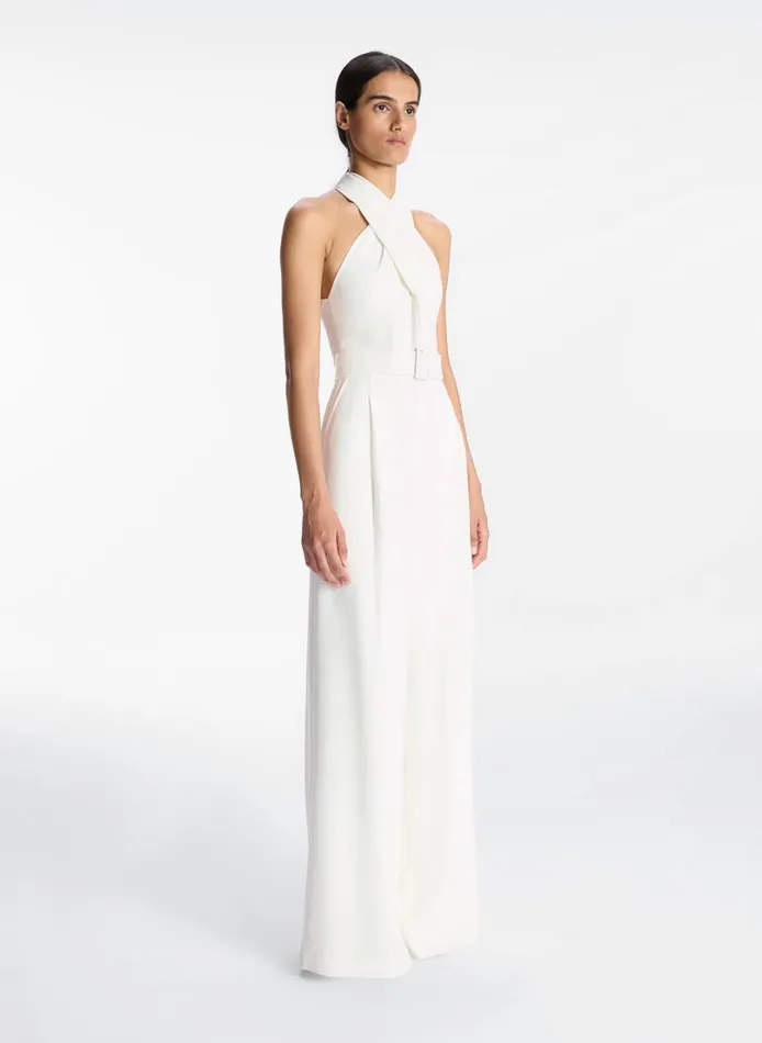 Women Bottoms ALC Murphy WideLeg Jumpsuit White