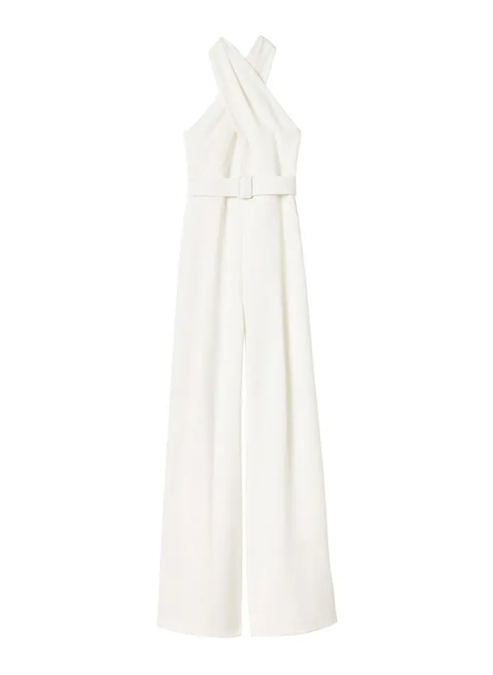 Women Bottoms ALC Murphy WideLeg Jumpsuit White