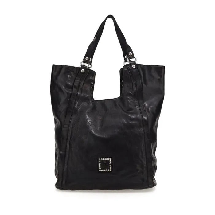 Women Camelia Black Campomaggi ShoulderHobo Bag Women Camelia Black Campomaggi ShoulderHobo Bag