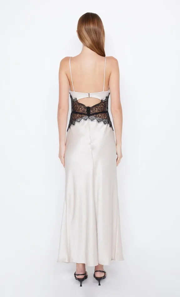 Women CAMILLE MAXI DRESS 8211 SANDBLACK Bec Bridge Wedding Guest