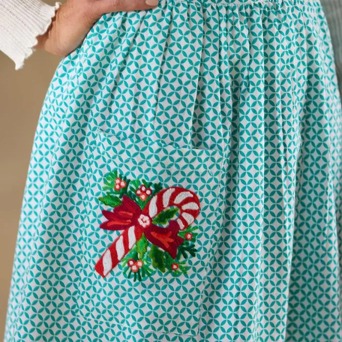 Women Candy Cane Lane Apron Sundance Catalog Seasonal Women Candy Cane Lane Apron Sundance Catalog Seasonal