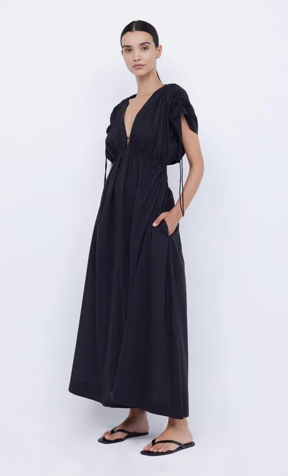 Women CAPRI V MAXI DRESS 8211 BLACK Bec Bridge Maxi Dresses