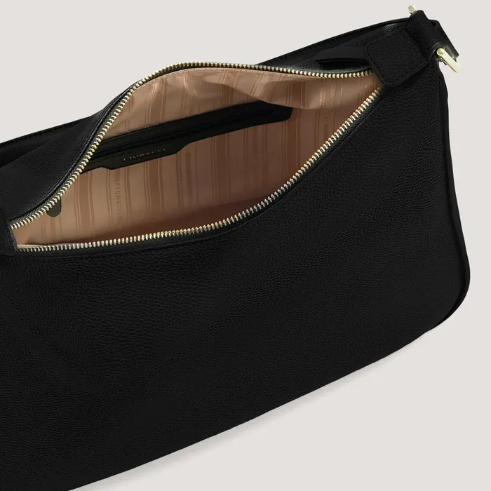 Women Carson Hobo Shoulder Bag Black Fiorelli Hobo Bags