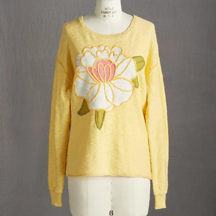 Women Celestial Bloom Sweater Sunshine Sundance Catalog Sweaters Women Celestial Bloom Sweater Sunshine Sundance Catalog Sweaters