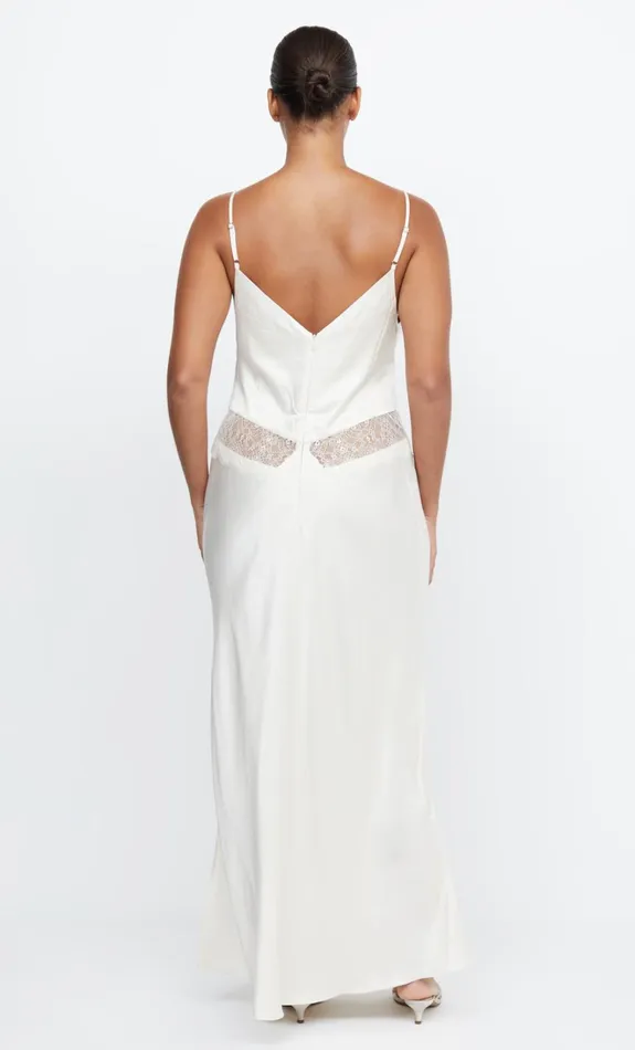 Women CELINE TIE MAXI DRESS 8211 CREAMCREAM Bec Bridge Maxi Dresses
