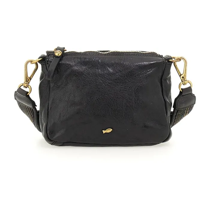 Women Centaurus Black Campomaggi Crossbody Bags