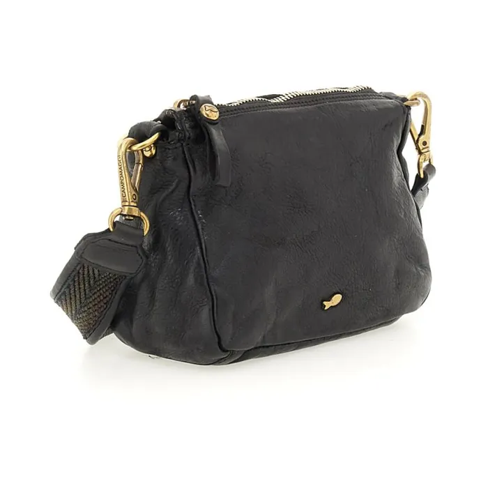 Women Centaurus Black Campomaggi Crossbody Bags Women Centaurus Black Campomaggi Crossbody Bags