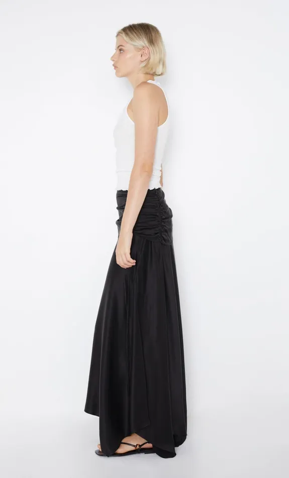 Women CHANTILLY SILK RUCHED SKIRT 8211 BLACK Bec Bridge Skirts