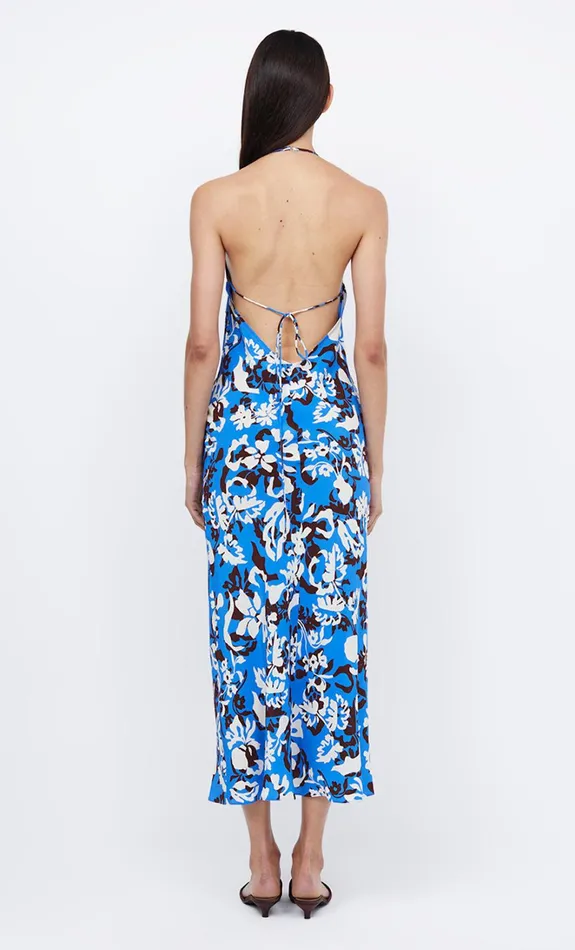 Women CLARISSE HALTER MAXI DRESS 8211 BLUE LAGOON Bec Bridge Maxi Dresses