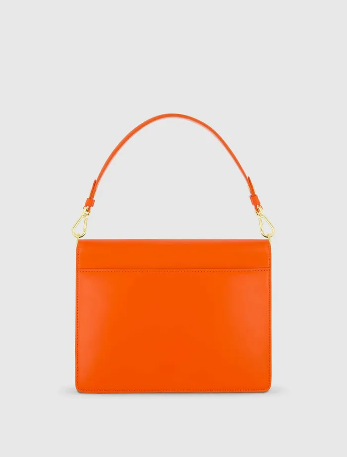 Women Classic Sunset Leather Medium Shoulder Bag with Detachable Strap Sunset Shoulder Bags Mac Duggal