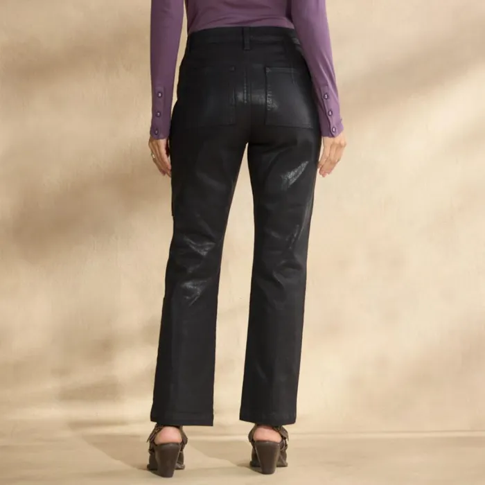 Women Coated Bronte Cargo Pants Petite Black Sundance Catalog Petite Styles Women Coated Bronte Cargo Pants Petite Black Sundance Catalog Petite Styles