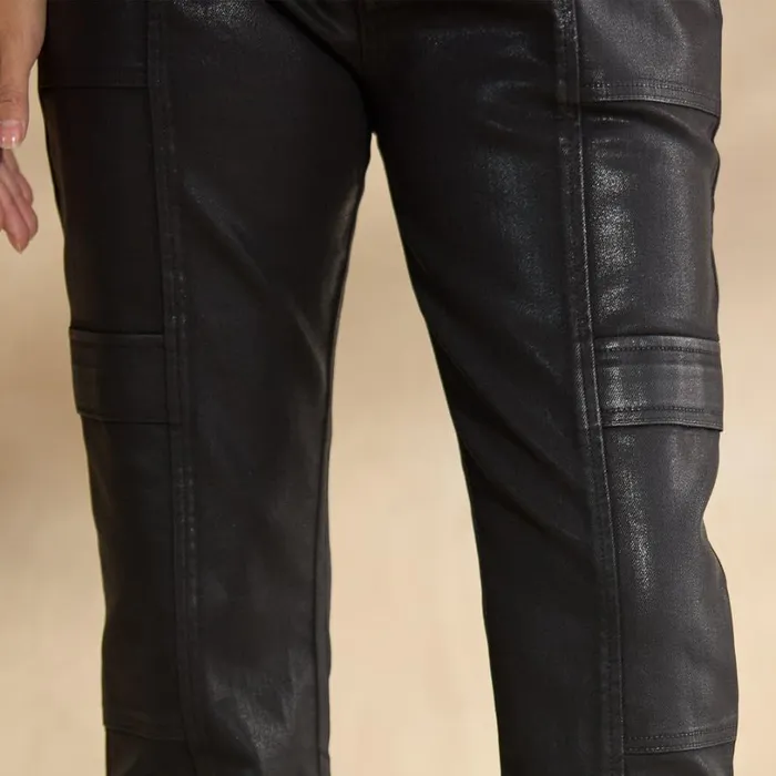 Women Coated Bronte Cargo Pants Petite Black Sundance Catalog Petite Styles Women Coated Bronte Cargo Pants Petite Black Sundance Catalog Petite Styles