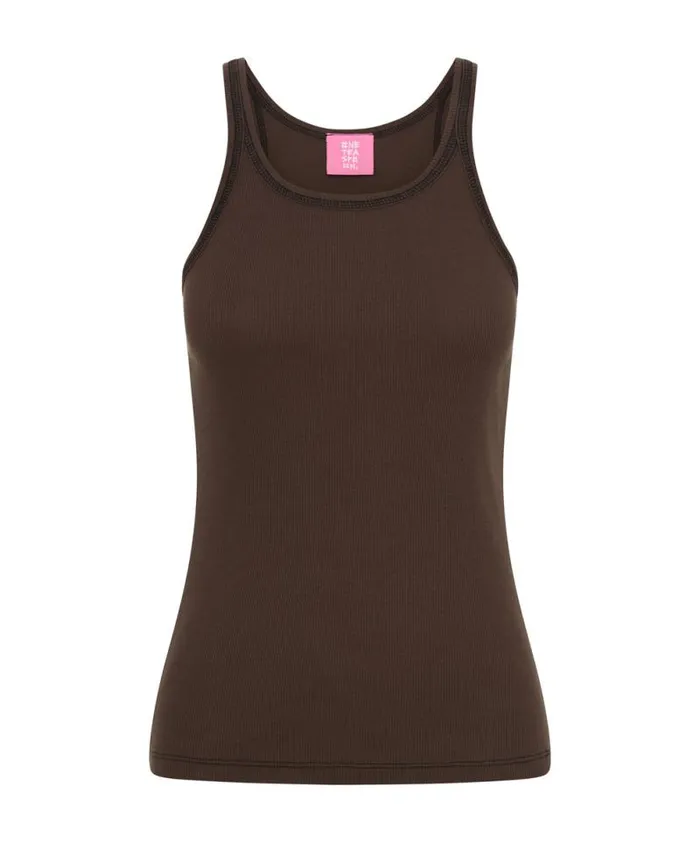 Women COCOA RIBBED TANK TOP One Teaspoon Tees and Tanks Women COCOA RIBBED TANK TOP One Teaspoon Tees and Tanks