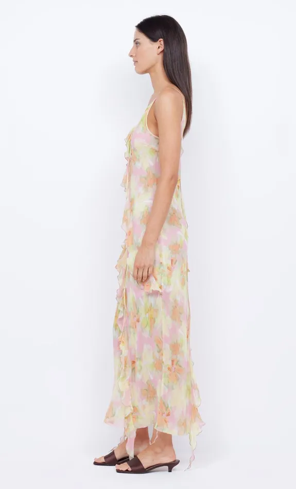 Women COURTNEY FRILL MAXI DRESS 8211 PINK BLOSSOM Bec Bridge Maxi Dresses