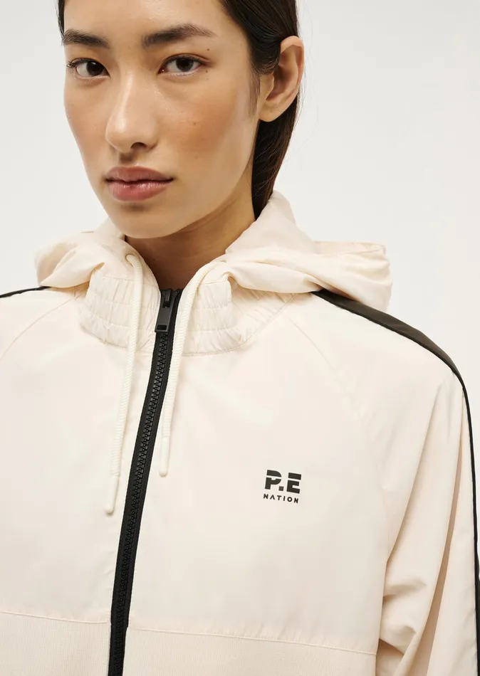 Women CROPPED MAN DOWN JACKET IN WHISPER WHITE Jackets PE Nation