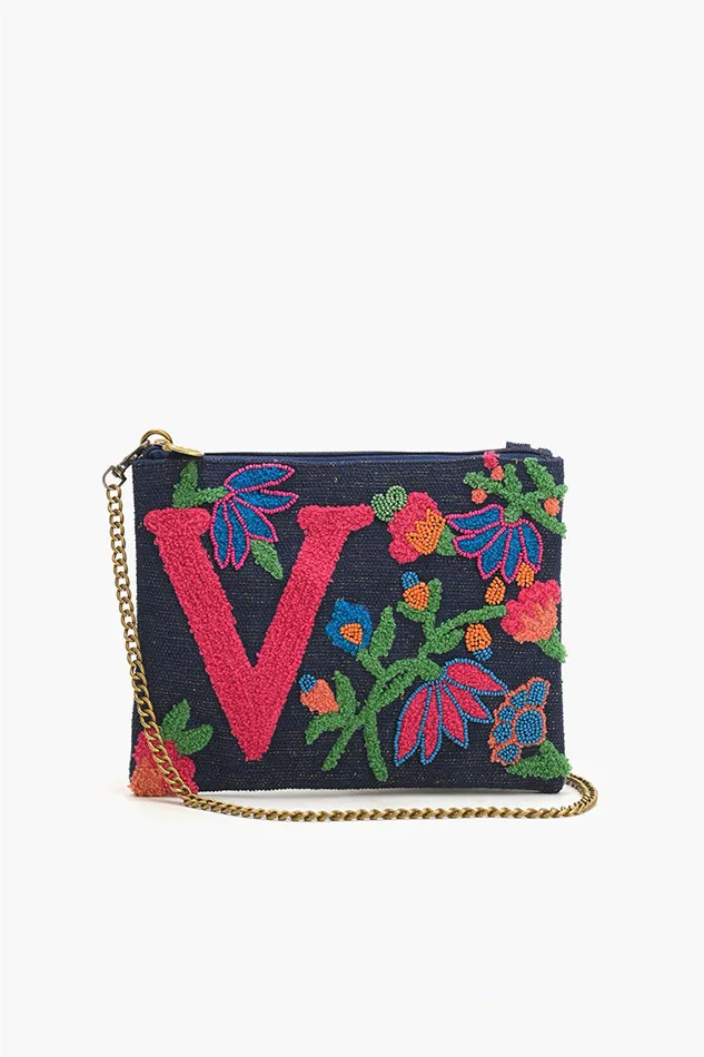 Women Crossbody Bags America and Beyond V Floral Crossbody Bag