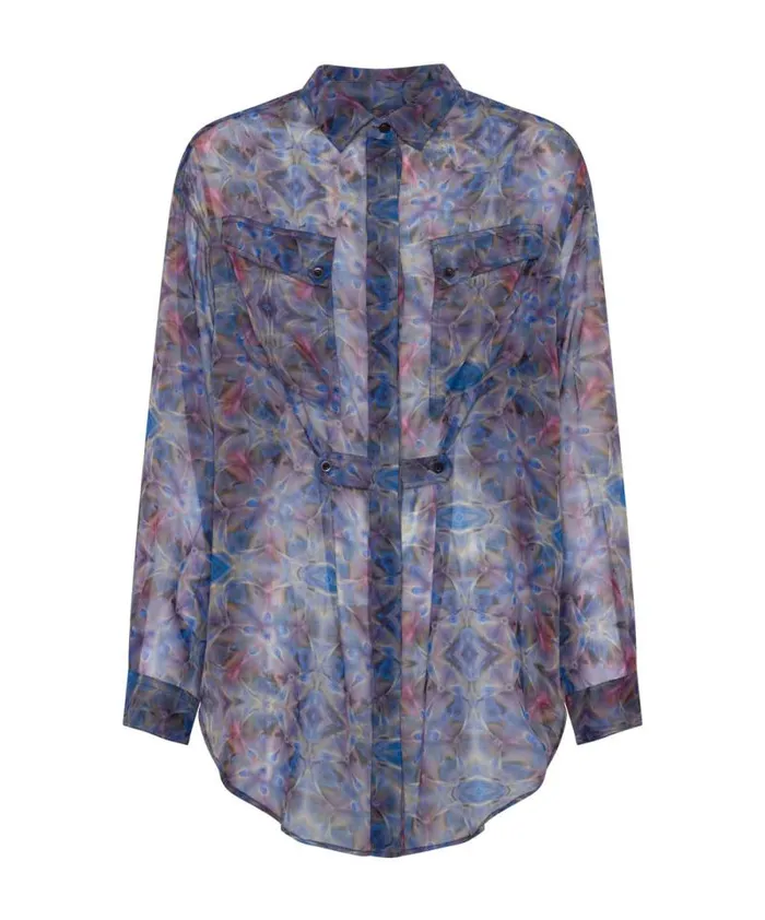 Women CYMATIC REFLECTIONS UTILITY SHIRT One Teaspoon Shirts Women CYMATIC REFLECTIONS UTILITY SHIRT One Teaspoon Shirts