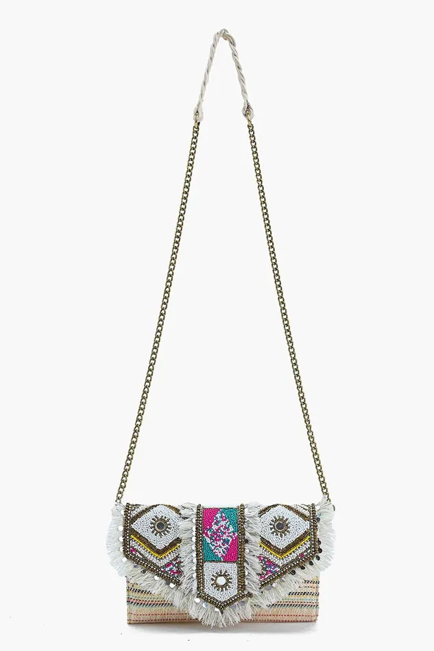 Women Deco Dream Embellished Clutch Clutches America and Beyond