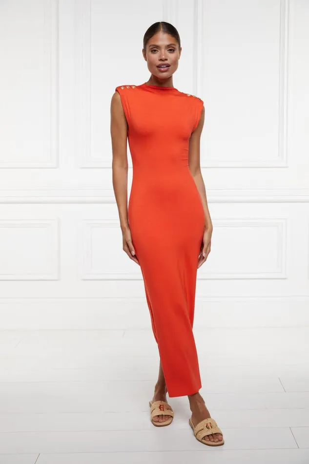 Women Dresses Holland Cooper Harper Maxi Dress Neroli