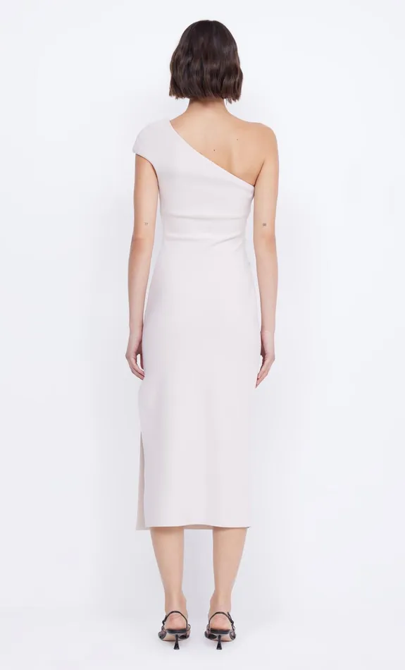 Women ELEA ASYM MIDI DRESS 8211 VANILLA BEAN Bec Bridge Prom Dresses