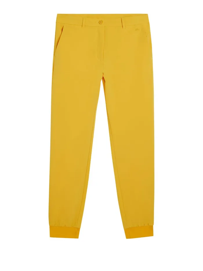Women Elena Jogger Pant Citrus JLindeberg Trousers