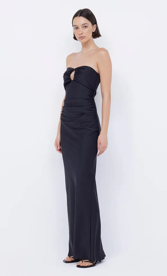 Women EMILIA STRAPLESS DRESS 8211 BLACK Bec Bridge Maxi Dresses