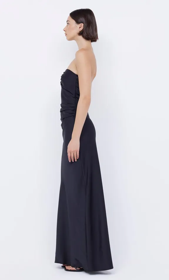 Women EMILIA STRAPLESS DRESS 8211 BLACK Bec Bridge Maxi Dresses