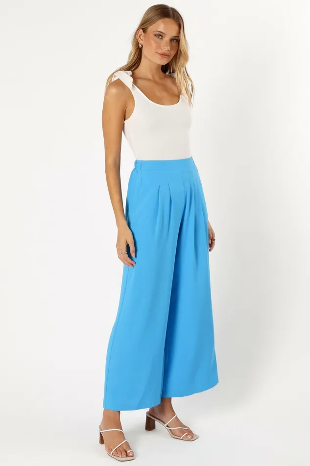 Women Enya Pants Blue Pants Petal and Pup