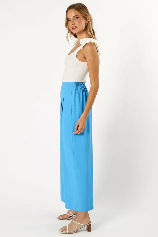 Women Enya Pants Blue Pants Petal and Pup
