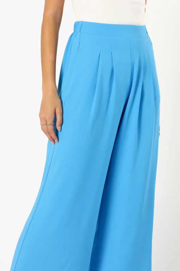 Women Enya Pants Blue Pants Petal and Pup