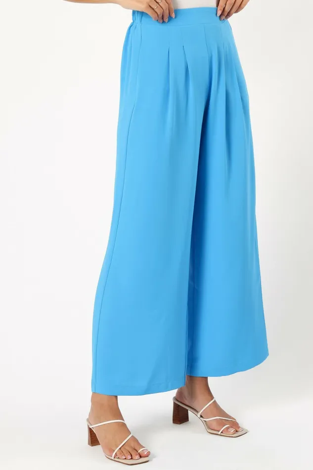 Women Enya Pants Blue Pants Petal and Pup