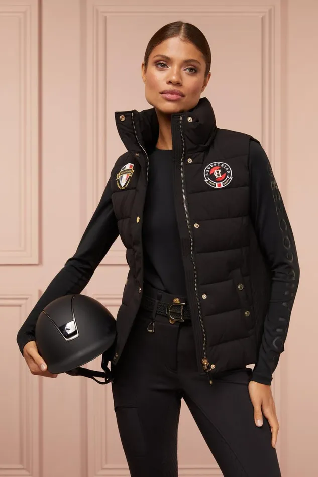 WomenEquestrian Gilets Holland Cooper Team HC Gilet Black