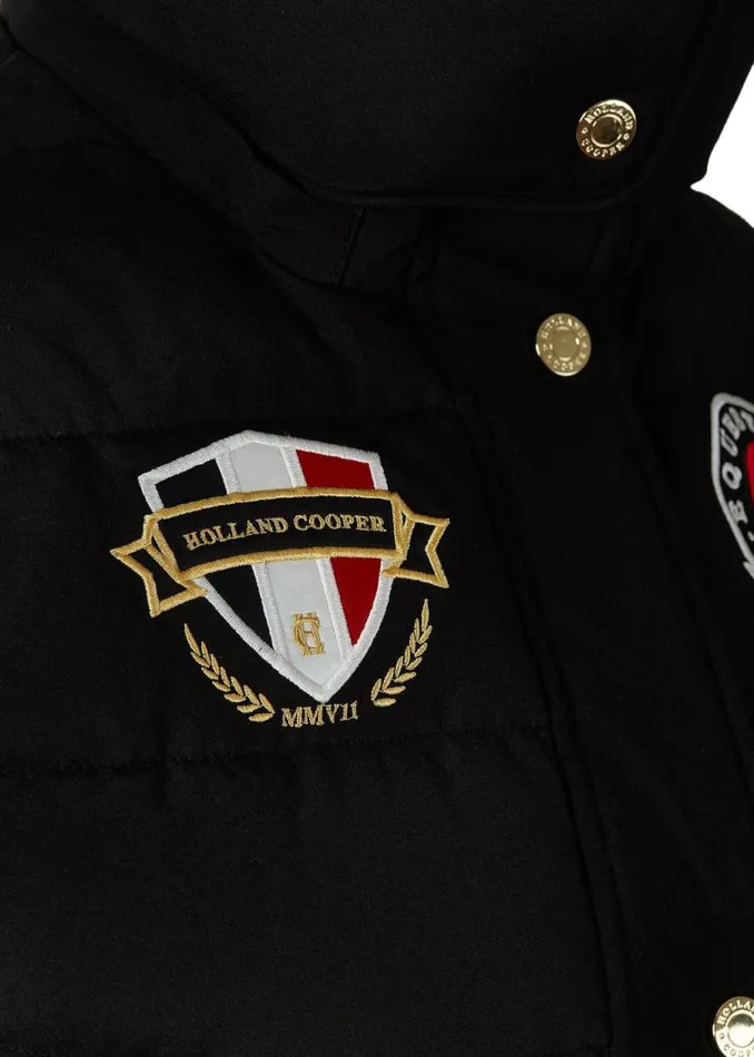 WomenEquestrian Gilets Holland Cooper Team HC Gilet Black WomenEquestrian Gilets Holland Cooper Team HC Gilet Black