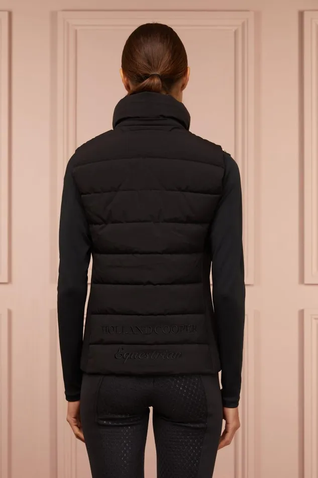 WomenEquestrian Gilets Holland Cooper Team HC Gilet Black WomenEquestrian Gilets Holland Cooper Team HC Gilet Black