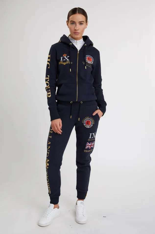 WomenEquestrian Hoodies Holland Cooper Team Hoodie Navy WomenEquestrian Hoodies Holland Cooper Team Hoodie Navy