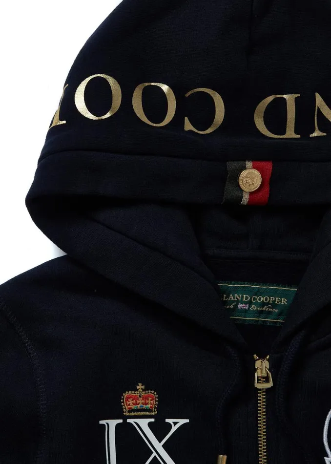 WomenEquestrian Hoodies Holland Cooper Team Hoodie Navy WomenEquestrian Hoodies Holland Cooper Team Hoodie Navy