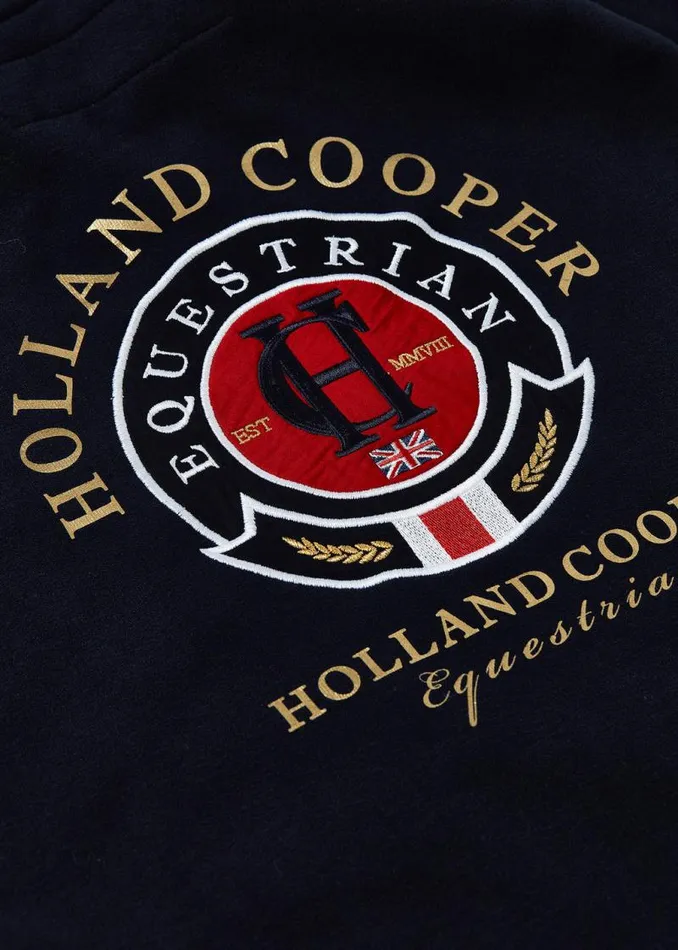 WomenEquestrian Hoodies Holland Cooper Team Hoodie Navy WomenEquestrian Hoodies Holland Cooper Team Hoodie Navy
