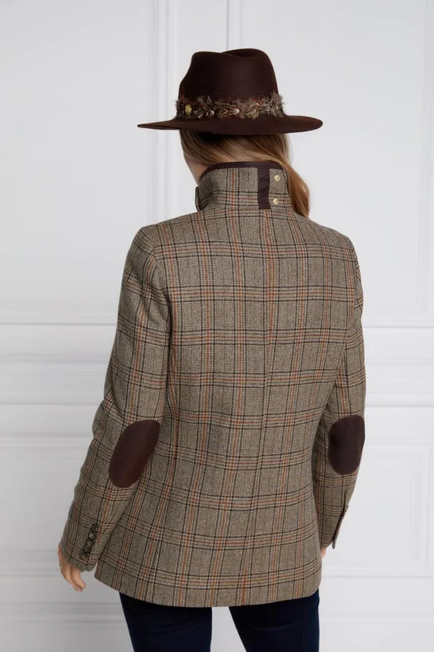WomenEquestrian In Stock Tailoring Holland Cooper Country Classic Jacket Bourbon Tweed