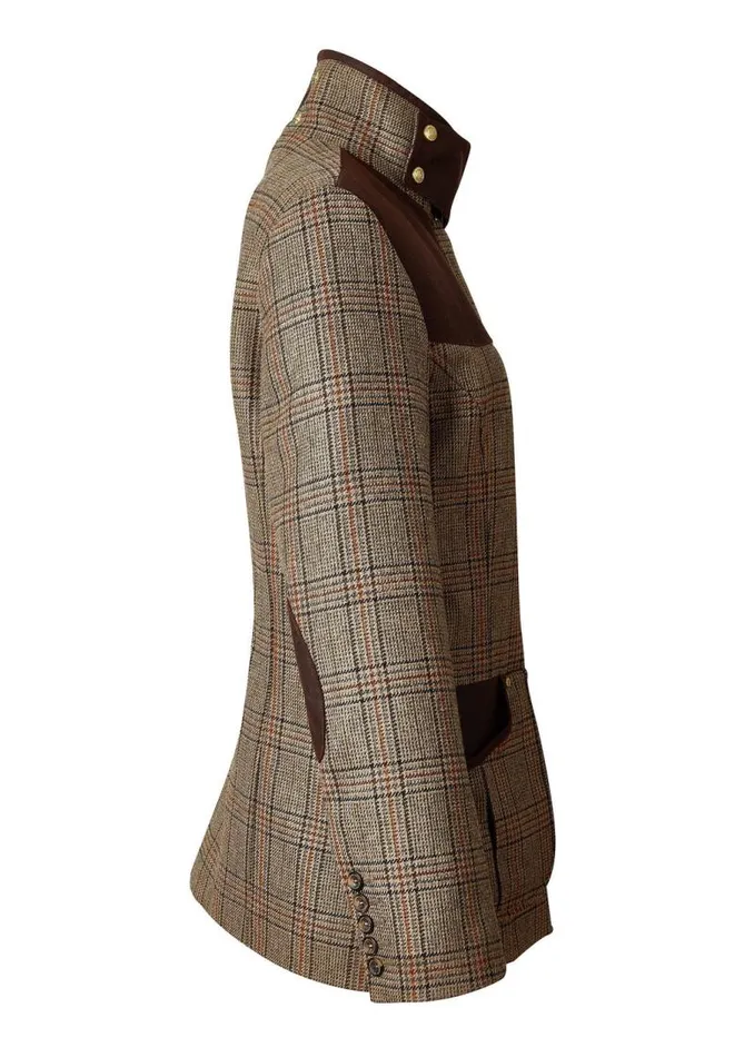 WomenEquestrian In Stock Tailoring Holland Cooper Country Classic Jacket Bourbon Tweed