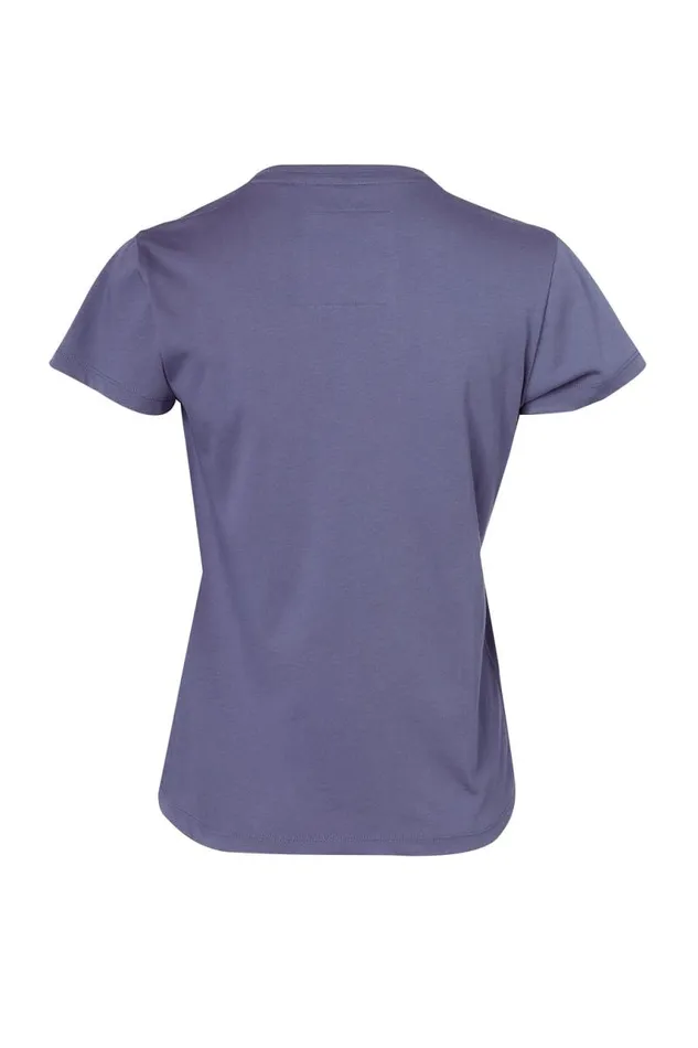 WomenEquestrian Tees Holland Cooper Polo Club Tee Yale Blue WomenEquestrian Tees Holland Cooper Polo Club Tee Yale Blue