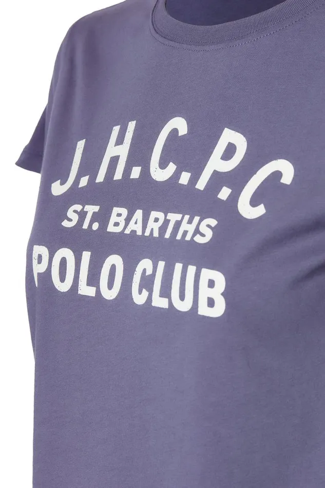 WomenEquestrian Tees Holland Cooper Polo Club Tee Yale Blue WomenEquestrian Tees Holland Cooper Polo Club Tee Yale Blue