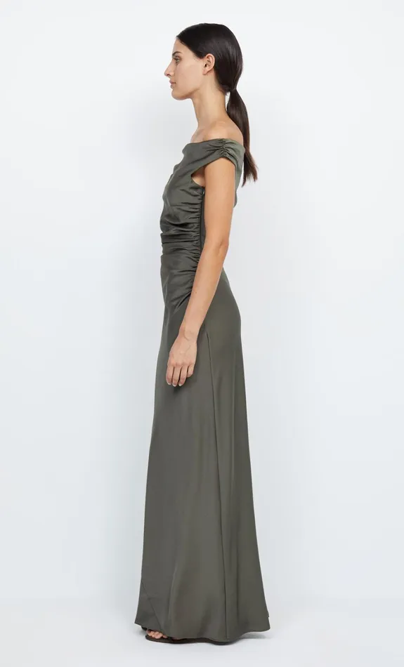 Women ETERNITY OFF SHOULDER MAXI 8211 DARK WILLOW Bec Bridge Maxi Dresses