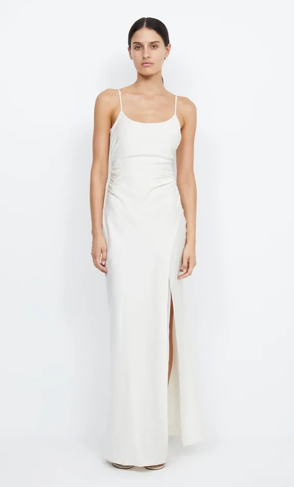 Women ETERNITY SCOOP MAXI DRESS 8211 CREAM Bec Bridge Maxi Dresses
