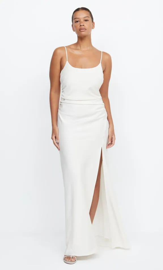 Women ETERNITY SCOOP MAXI DRESS 8211 CREAM Bec Bridge Maxi Dresses