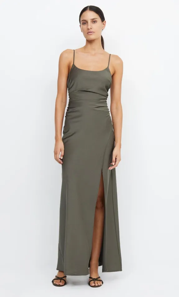Women ETERNITY SCOOP MAXI DRESS 8211 DARK WILLOW Bec Bridge Maxi Dresses